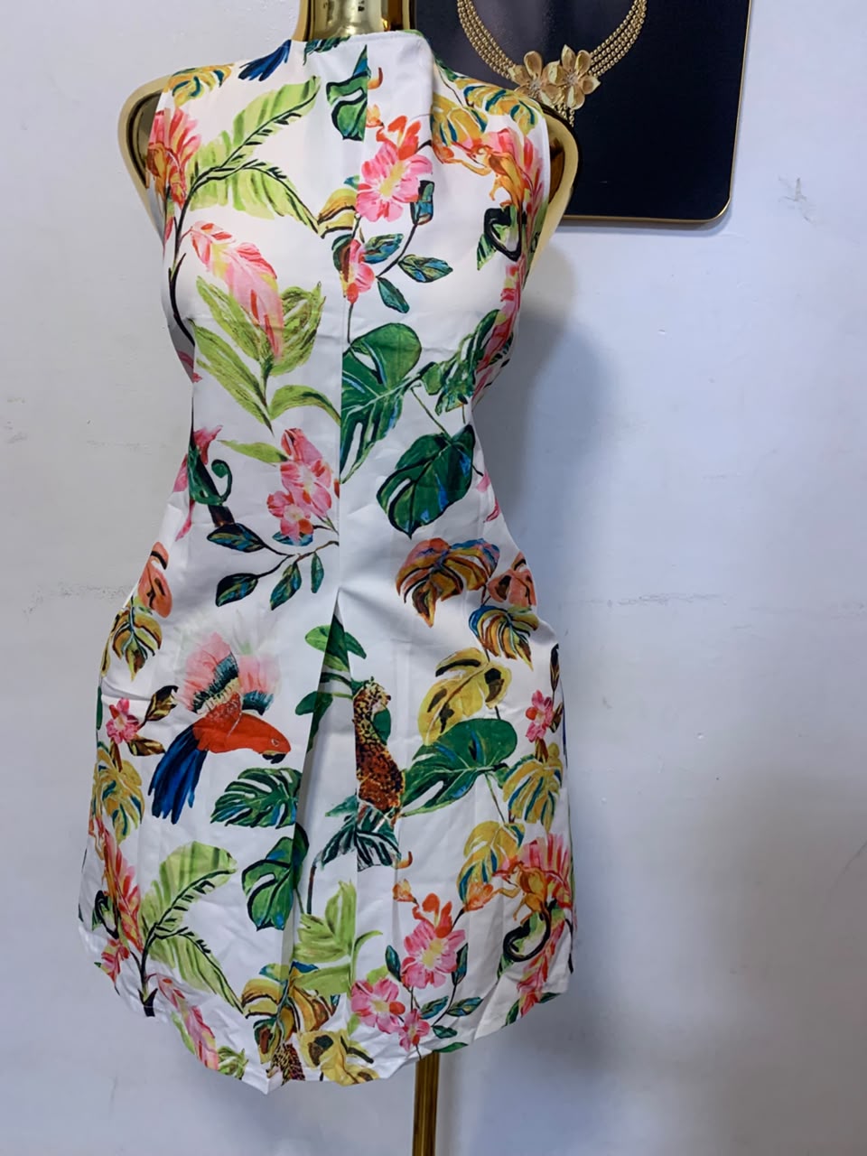 Tropical Garden Mini Dress